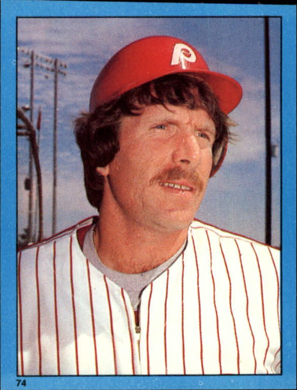 1982 Topps Stickers #74 Mike Schmidt