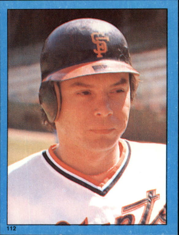 1982 Topps Stickers #112 Darrell Evans