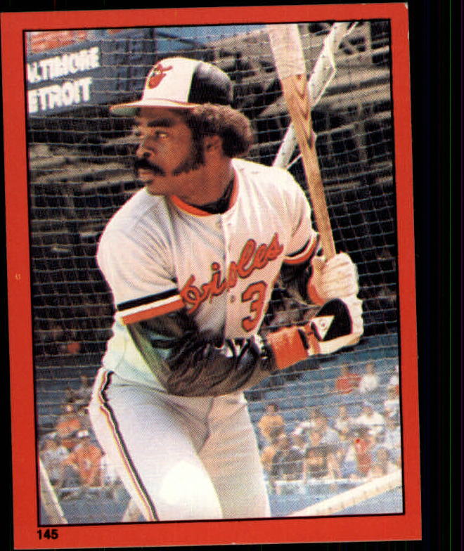 1982 Topps Stickers #145 Eddie Murray