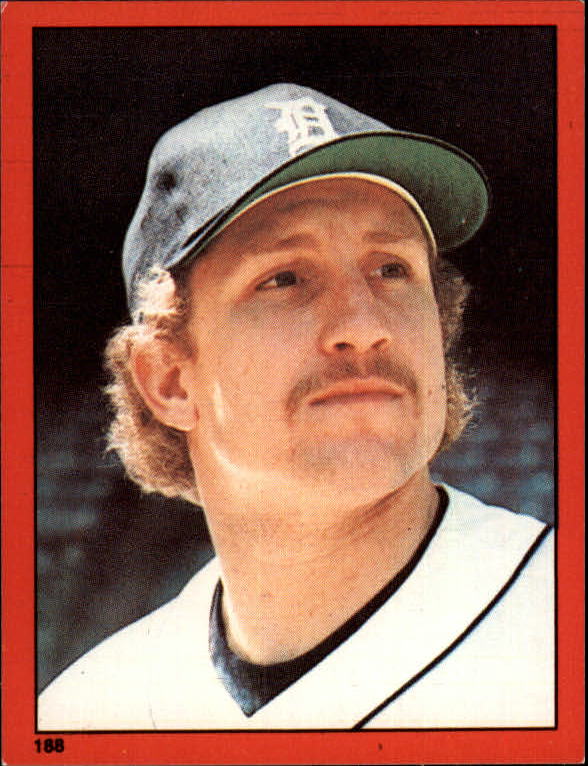 1982 Topps Stickers #188 Lance Parrish
