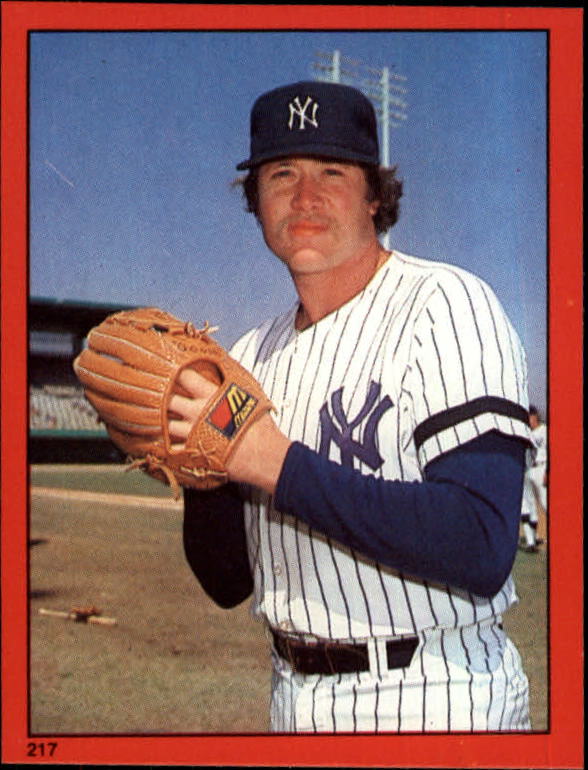 1982 Topps Stickers #217 Rich Gossage