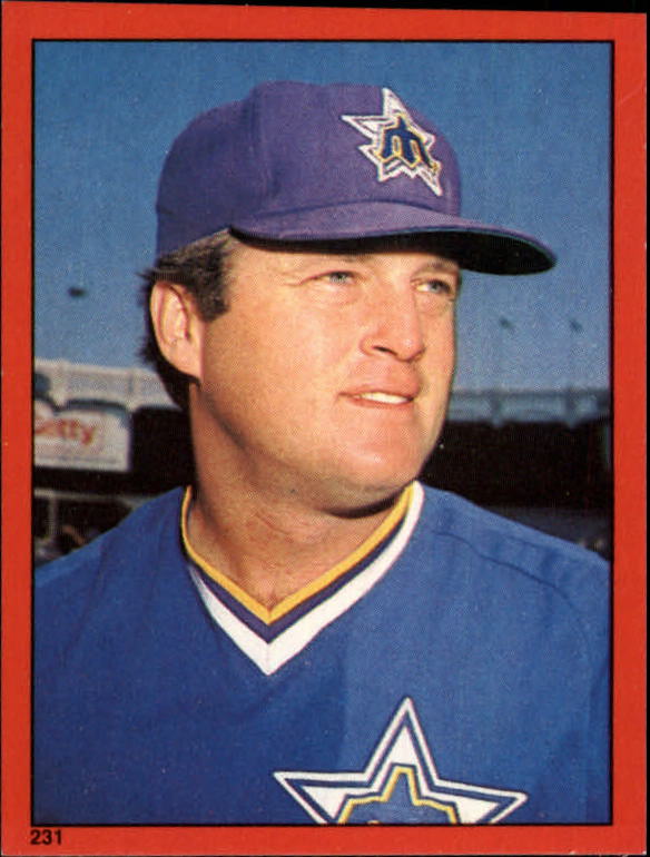 1982 Topps Stickers #231 Jeff Burroughs