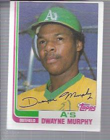 1982 Topps #29 Dwayne Murphy
