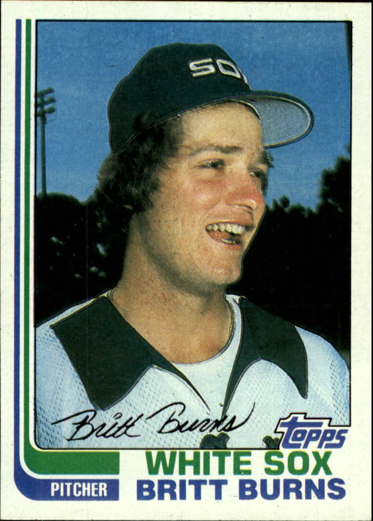 1982 Topps #44 Britt Burns