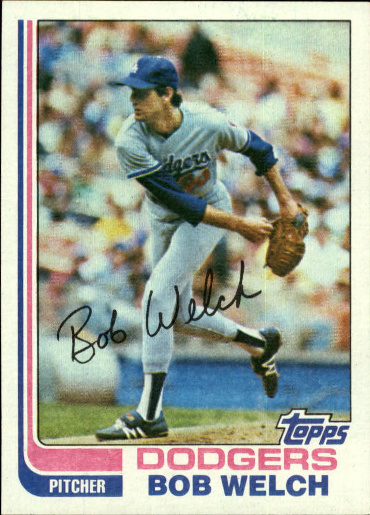 1982 Topps #82 Bob Welch