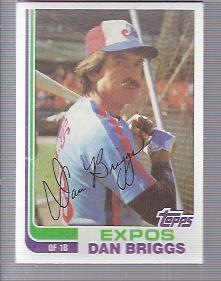1982 Topps #102 Dan Briggs