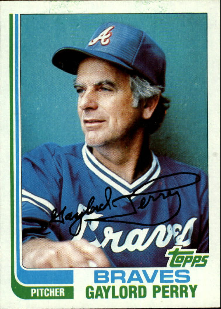 1982 Topps #115 Gaylord Perry