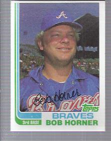 1982 Topps #145 Bob Horner