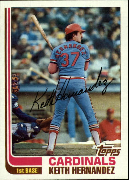 1980 Topps Baseball: #321 Keith Hernandez