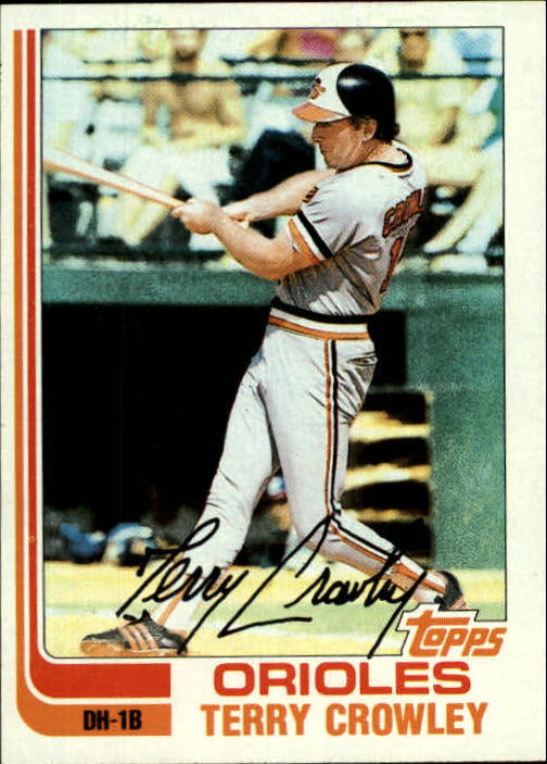1982 Topps #232 Terry Crowley