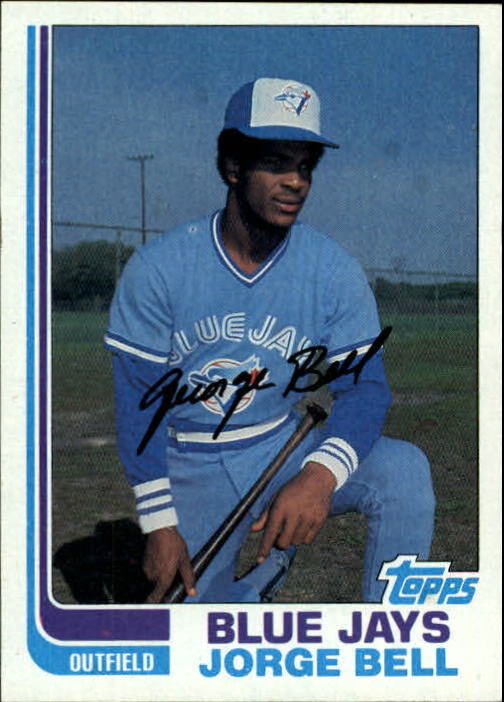 1982 Topps #254 Jorge Bell RC/George Bell