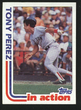 1982 Topps #256 Tony Perez IA