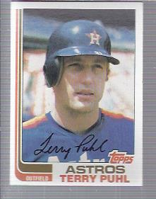 1982 Topps #277 Terry Puhl