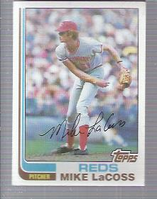 1982 Topps #294 Mike LaCoss