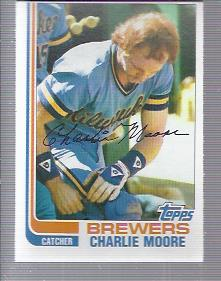 1982 Topps #308 Charlie Moore