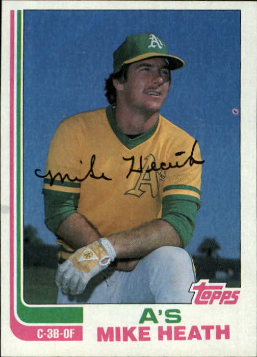 1982 Topps #318 Mike Heath