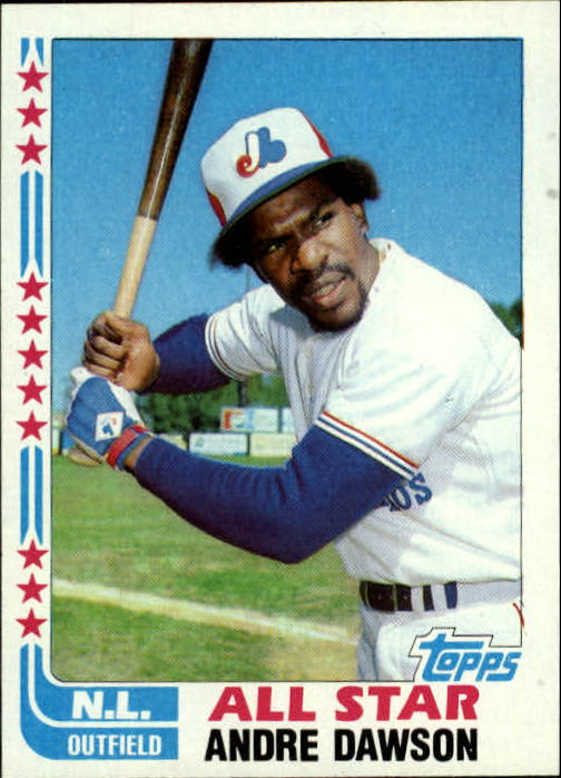 1982 Topps #341 Andre Dawson AS