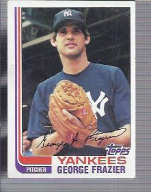1982 Topps #349 George Frazier