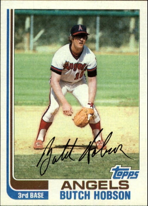 1982 Topps #357 Butch Hobson