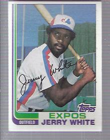 1982 Topps #386 Jerry White
