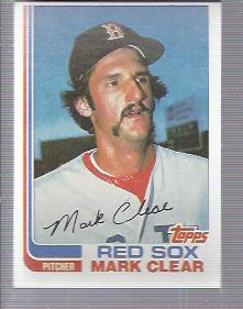 1982 Topps #421 Mark Clear