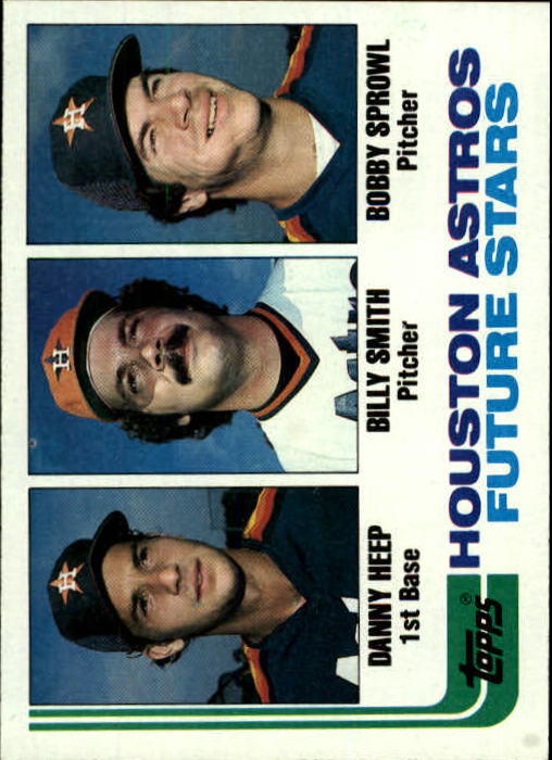 1982 Topps #441 Danny Heep/Billy Smith RC/Bobby Sprowl