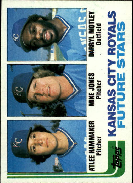 1982 Topps #471 Atlee Hammaker RC/Mike Jones/Darryl Motley RC