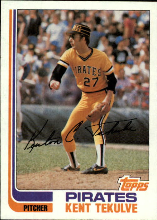 1978 Topps Kent Tekulve #84 Pittsburgh Pirates