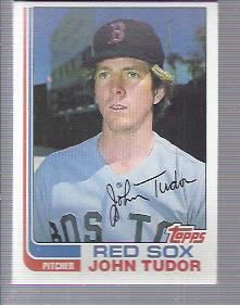 1982 Topps #558 John Tudor