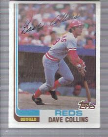 1982 Topps #595 Dave Collins