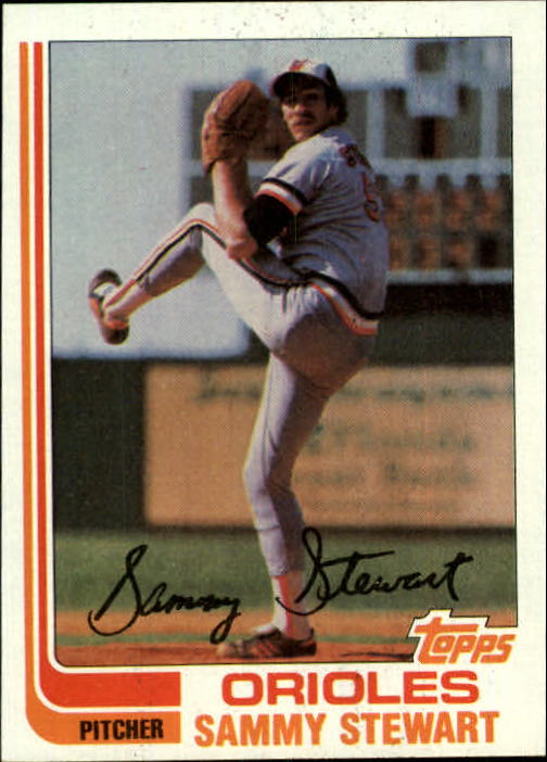 1982 Topps #679 Sammy Stewart