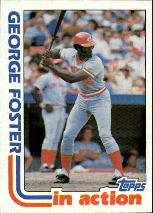1982 Topps #701 George Foster IA