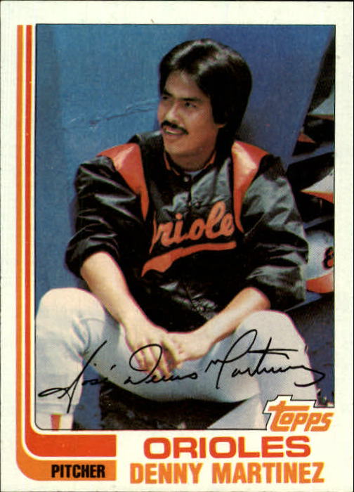 1982 Topps #712 Dennis Martinez