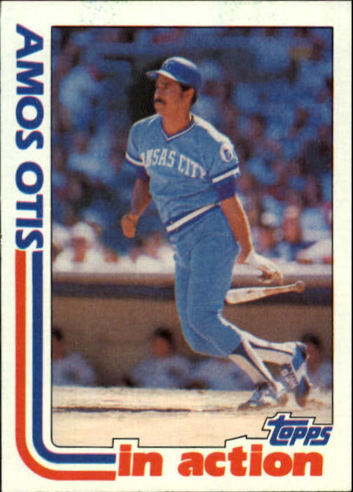 1982 Topps #726 Amos Otis IA