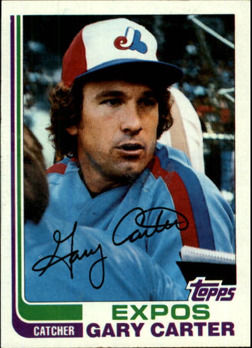 1982 Topps #730 Gary Carter