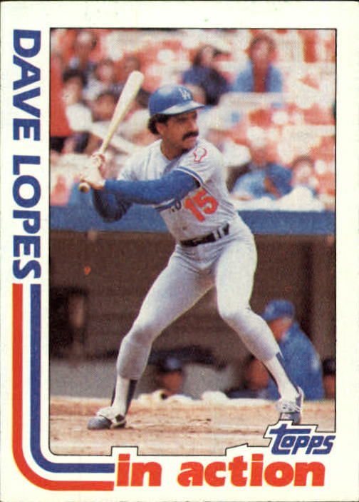 1982 Topps #741 Dave Lopes IA