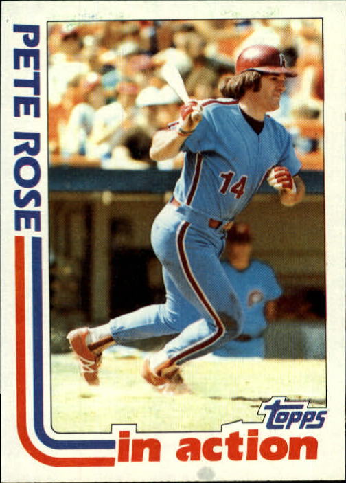 1982 Topps #781 Pete Rose IA