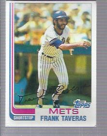1982 Topps #782 Frank Taveras
