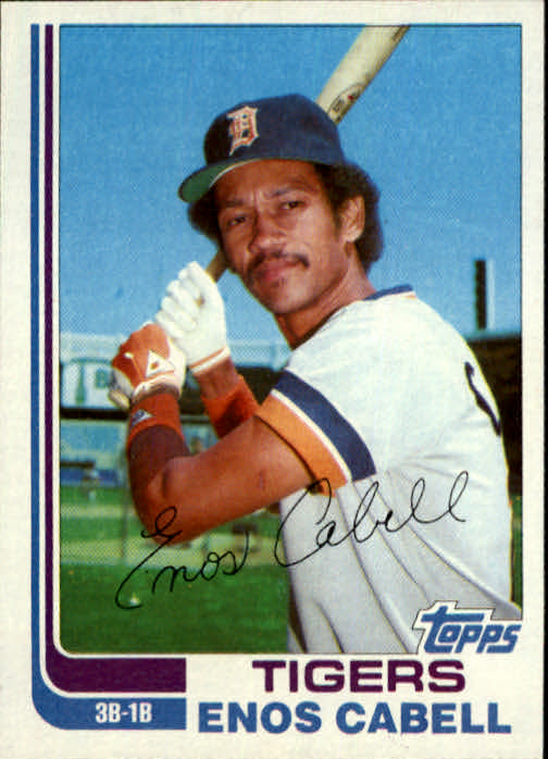 1982 Topps Traded #15T Enos Cabell