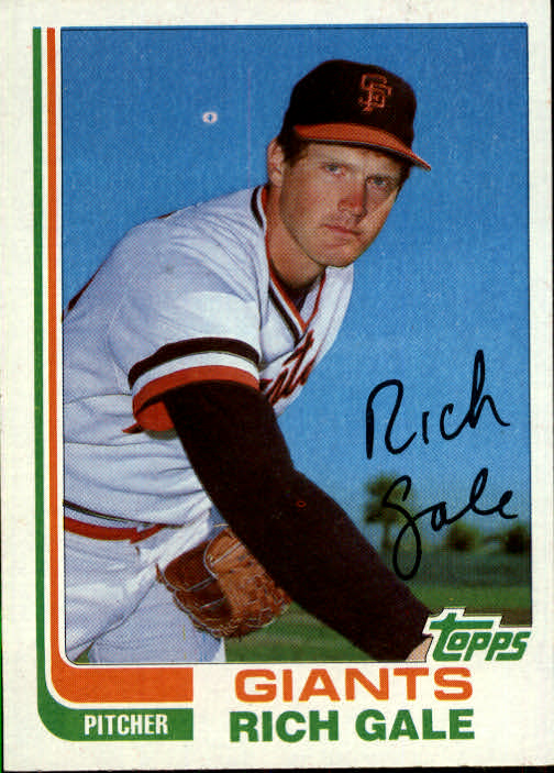 1982 Topps Traded #38T Rich Gale
