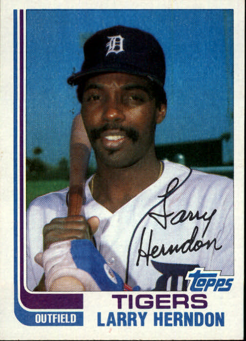 1982 Topps Traded #43T Larry Herndon