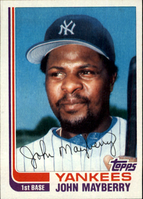 1982 Topps Traded #67T John Mayberry