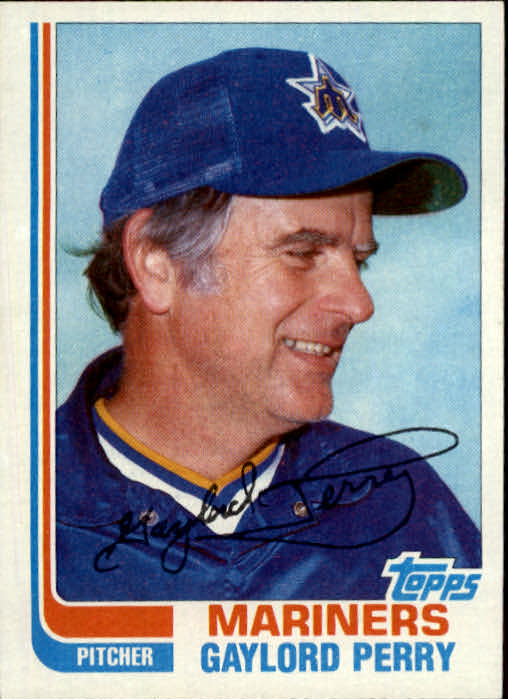 1982 Topps Traded #88T Gaylord Perry