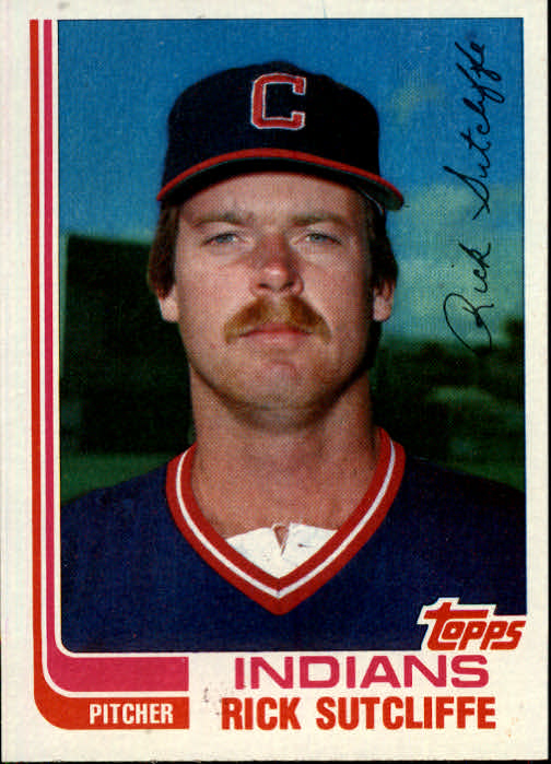 1982 Topps Traded #116T Rick Sutcliffe