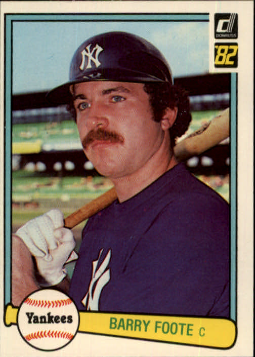 1982 Donruss #83 Barry Foote