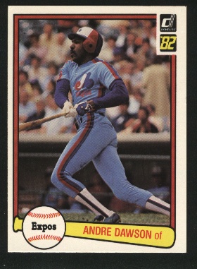 1982 Donruss #88 Andre Dawson UER/Middle name Fernando/should be Nolan
