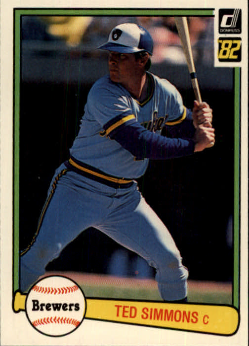 1982 Donruss #106 Ted Simmons