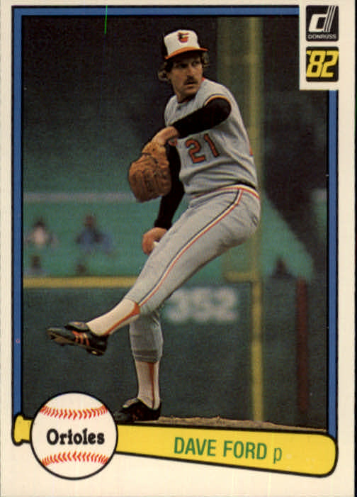 1982 Donruss #597 Dave Ford