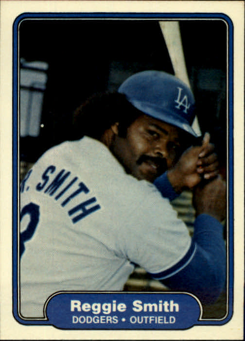 1982 Fleer #23 Reggie Smith