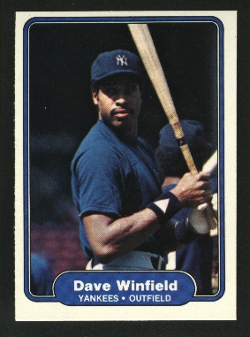 1982 Fleer #56 Dave Winfield